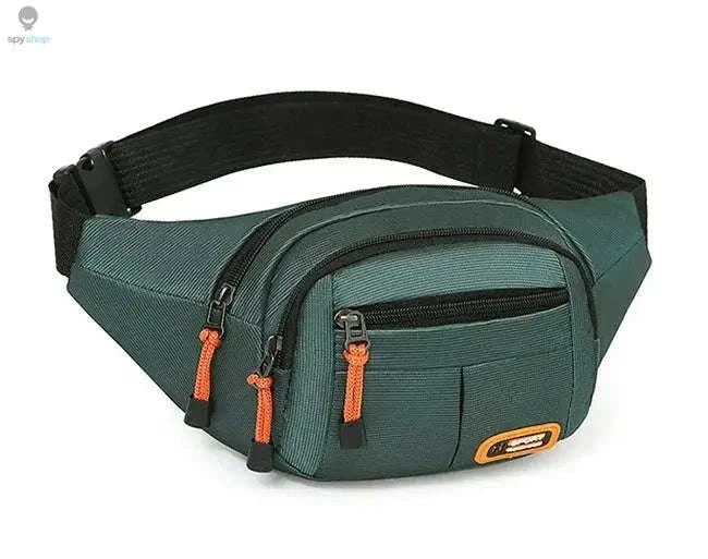 Oxford Waterproof Mobile Waist Bag for Everyday Adventures-Brown