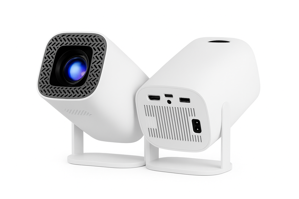 Mini Projetor Inteligente WiFi 6 BT 5.0 720P