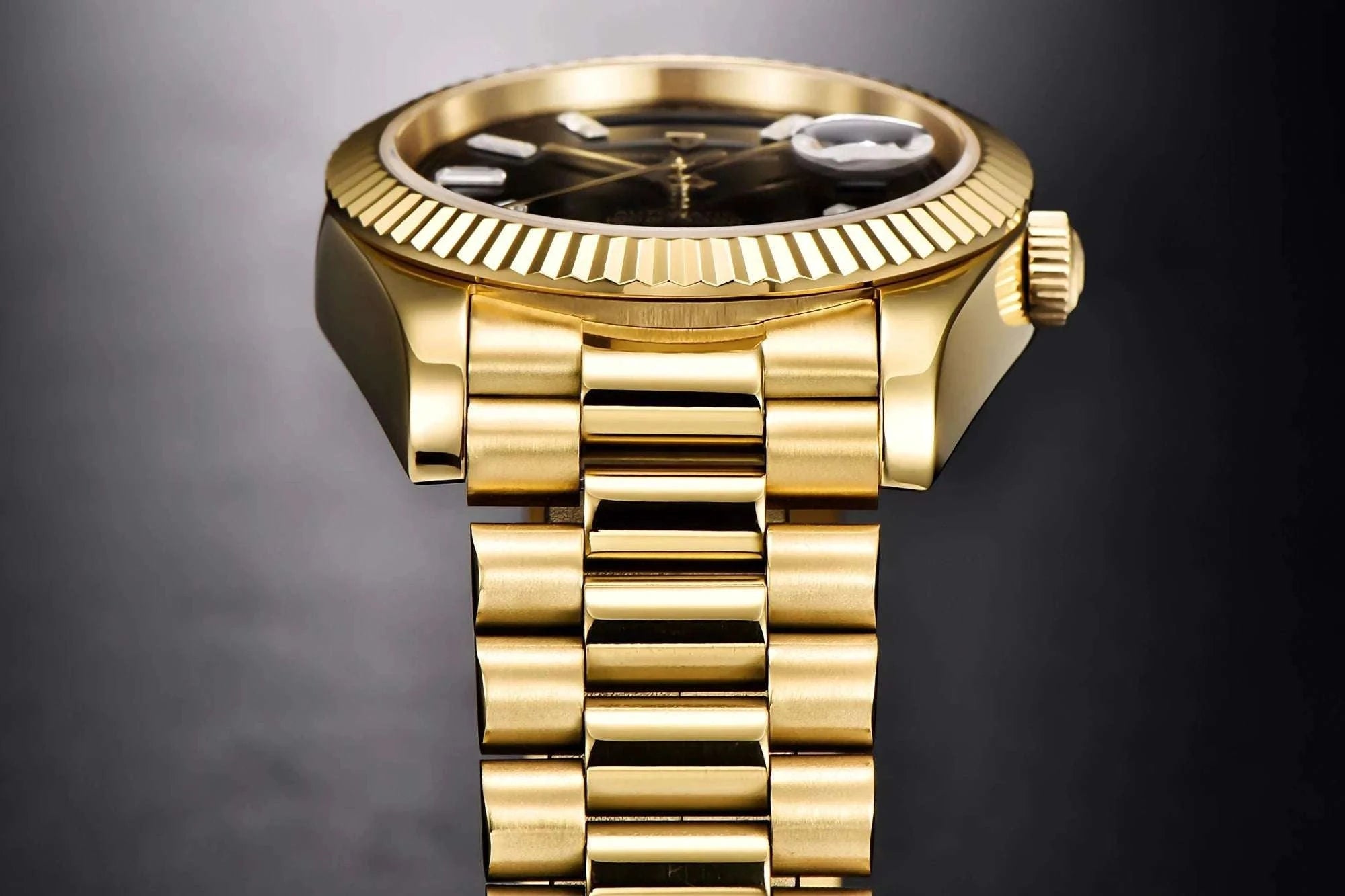 Pagani Design DD36 36mm Automatic Watch with Day-Date Sapphire-Gold White / 36MM / spain
