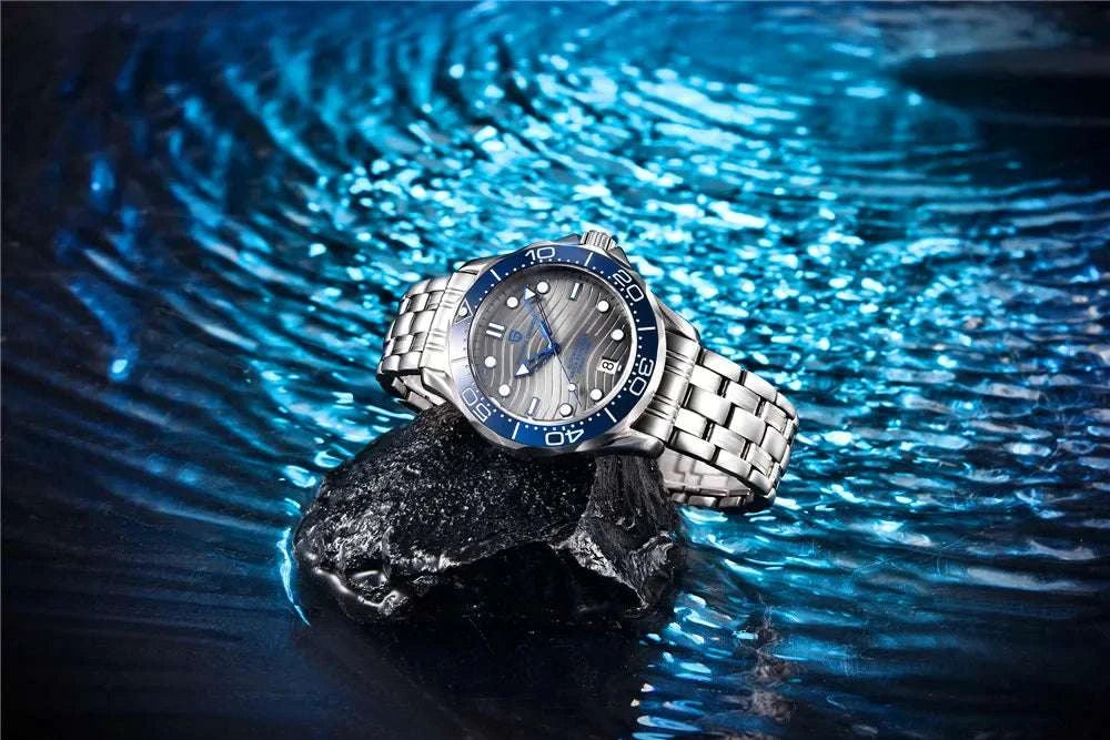 Pagani Design PD-1685 Automatic Dive Watch Sapphire 200M-Blue / UNITED KINGDOM
