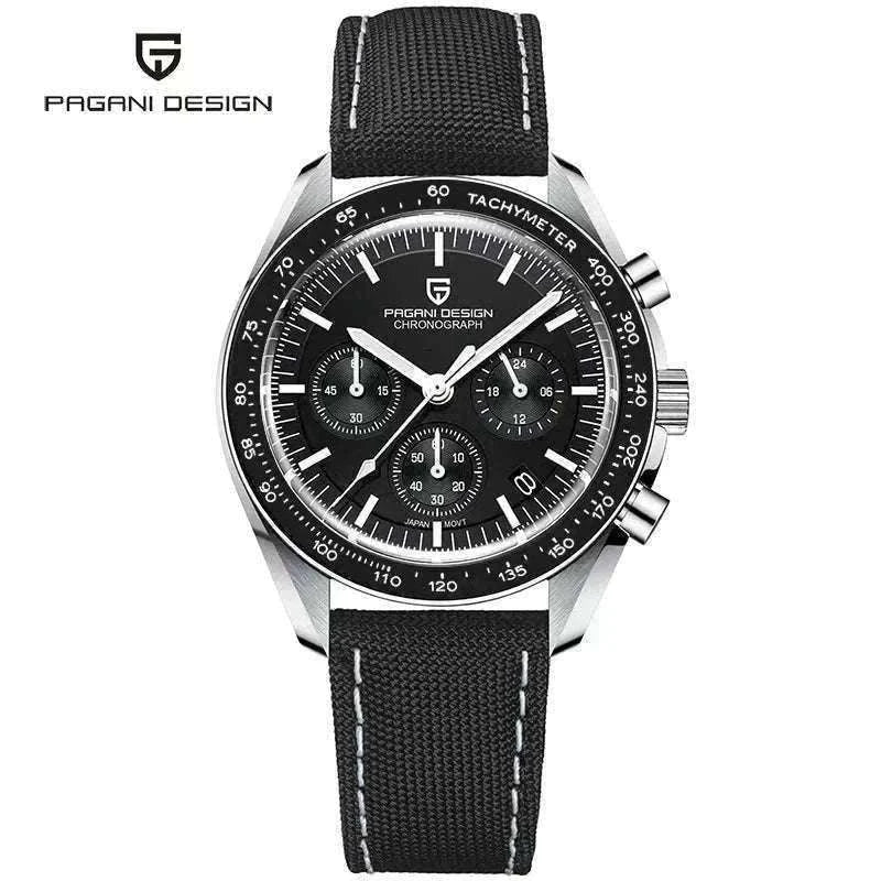 Pagani Design PD-1701 Chronograph Watch Sapphire 100M Waterproof-Gold / GERMANY