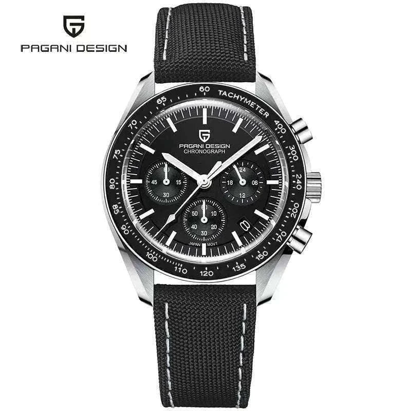 Pagani Design PD-1701 Chronograph Watch Sapphire 100M Waterproof-Gold / GERMANY