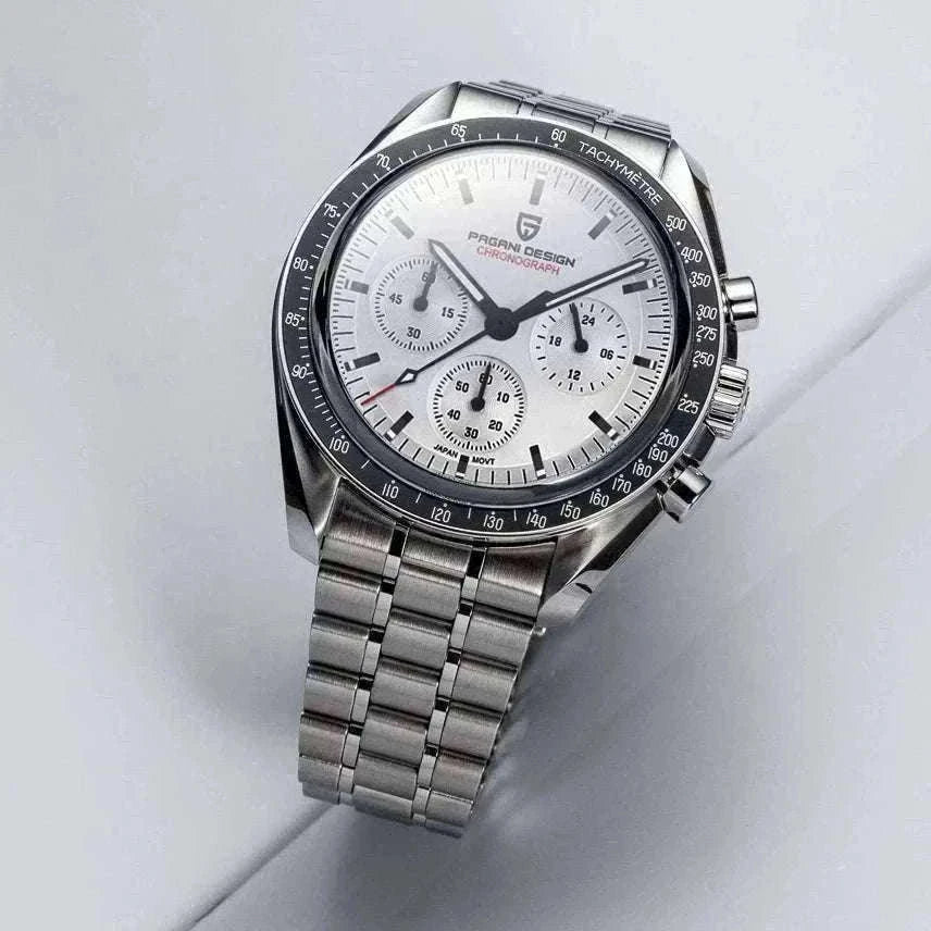 Pagani Design PD-1701 Chronograph Watch Sapphire 100M Waterproof-Gold / GERMANY
