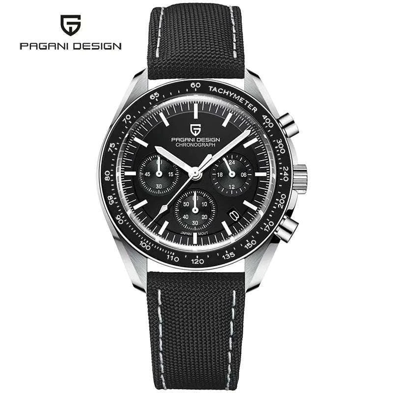 Pagani Design PD-1701 Chronograph Watch Sapphire 100M Waterproof-Gold / GERMANY