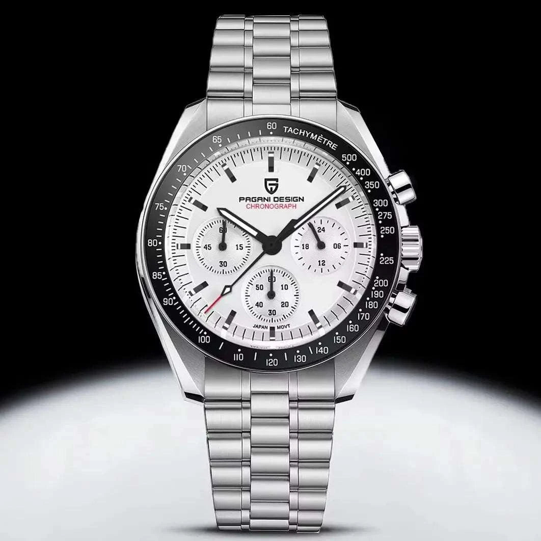 Pagani Design PD-1701 Chronograph Watch Sapphire 100M Waterproof-Gold / GERMANY