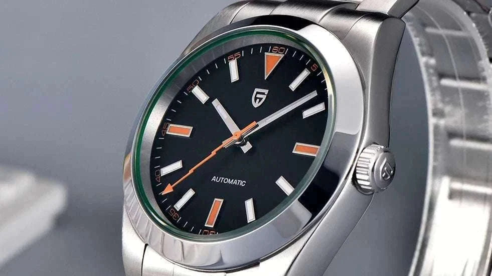 Pagani Design Z-Blue Automatic Watch with Sapphire Glass-Black Green / MIYOTA 8215 / United States
