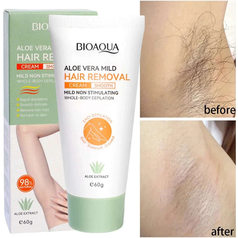 Painless Hair Removal Cream for Smooth, Soft Skin-60g