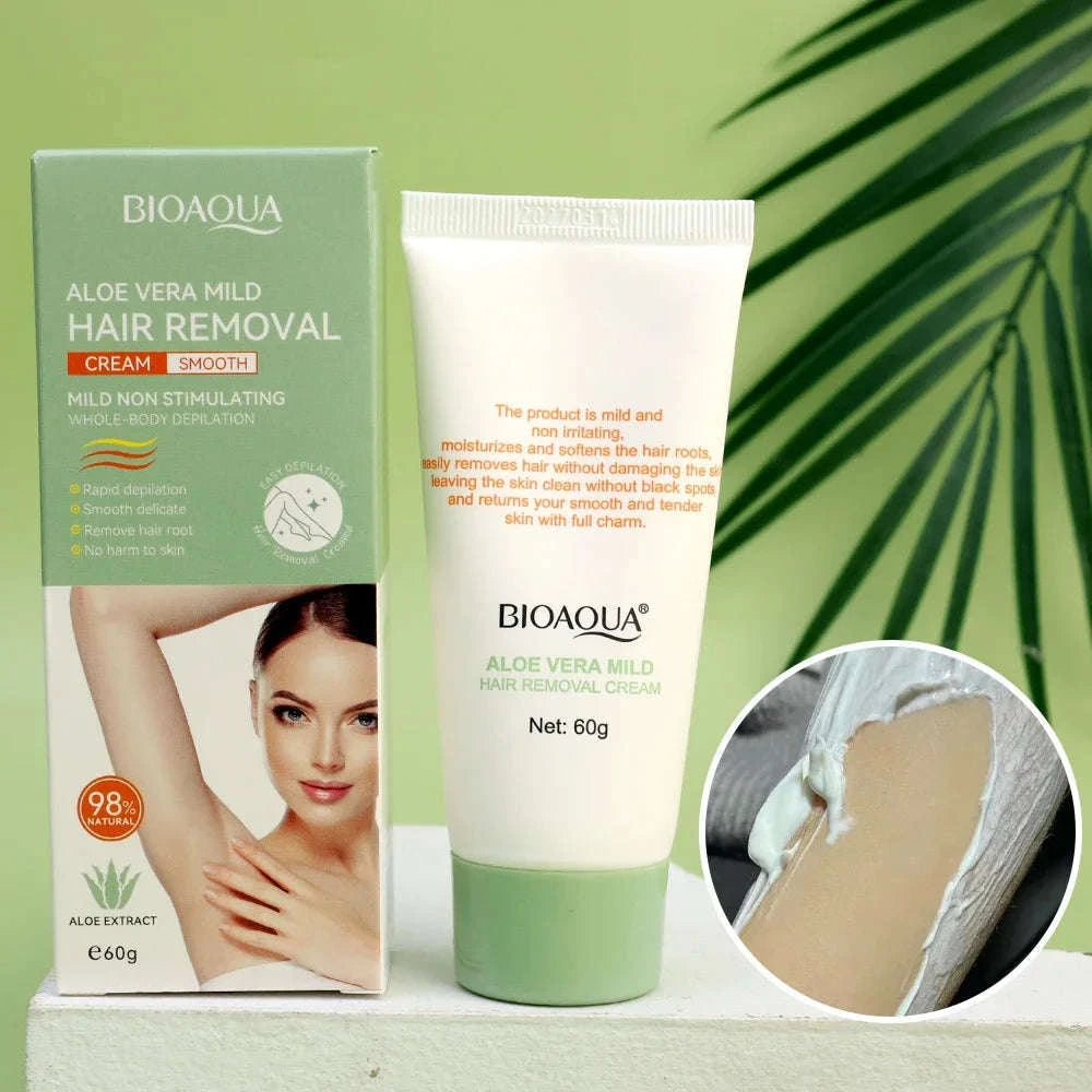 Painless Hair Removal Cream for Smooth, Soft Skin-60g