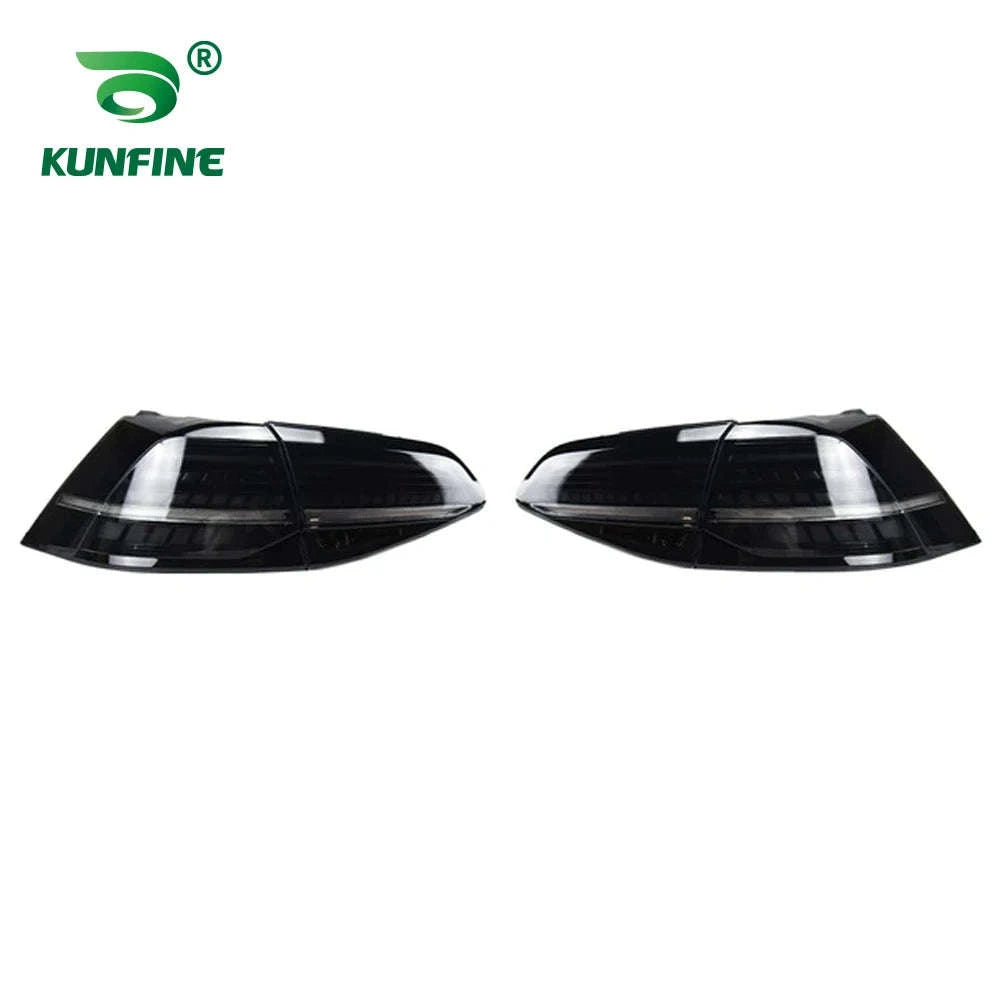 Pair of LED Tail Light Assembly for VW Golf 7 / 7.5-Smoked 2PCs / france