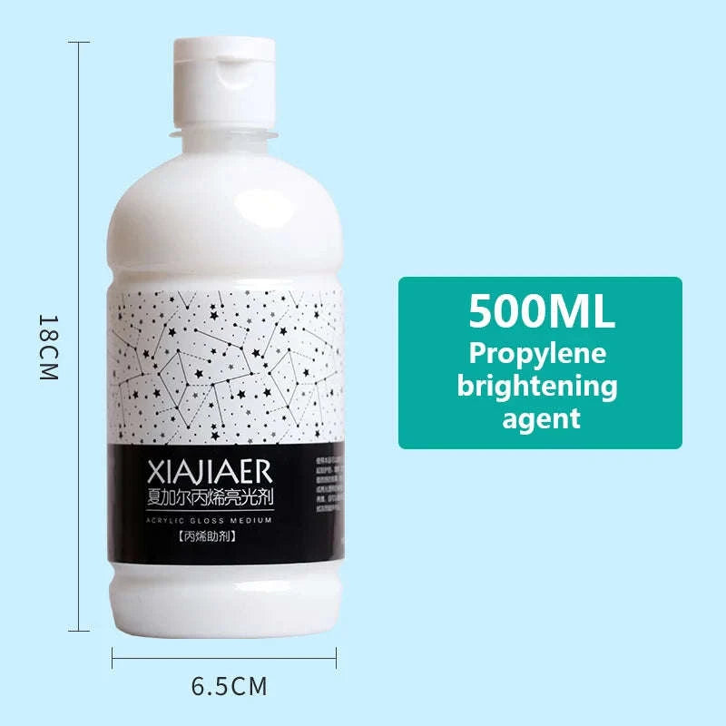 Pearlescent Metallic Acrylic Pigment Set-Plastic paste / single color / CHINA