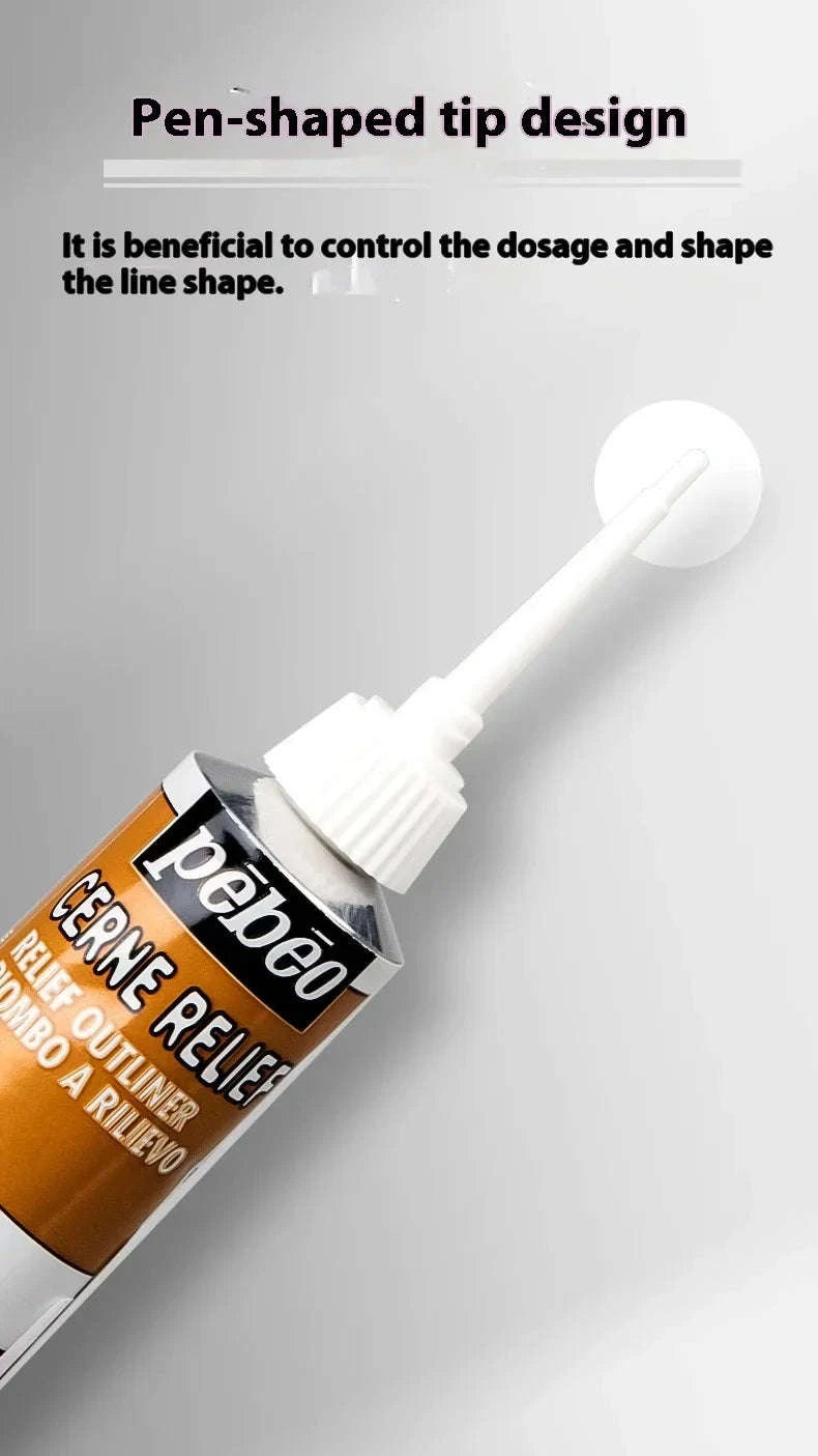 Pebeo Waterproof Acrylic Paint Tube 20ml-20ml Glitter / CHINA