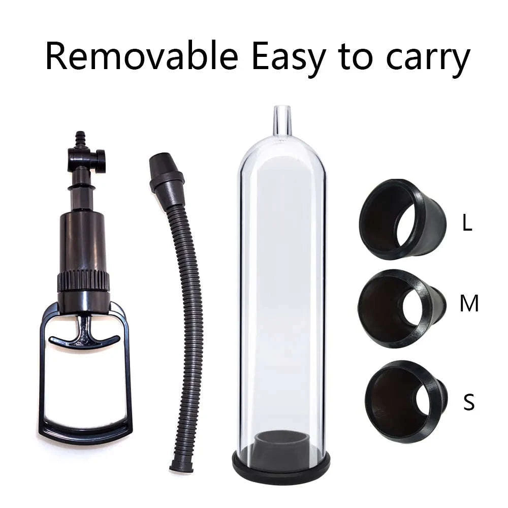 Penis Pump Vacuum Extender for Enhanced Confidence-Pump with Vaginal
