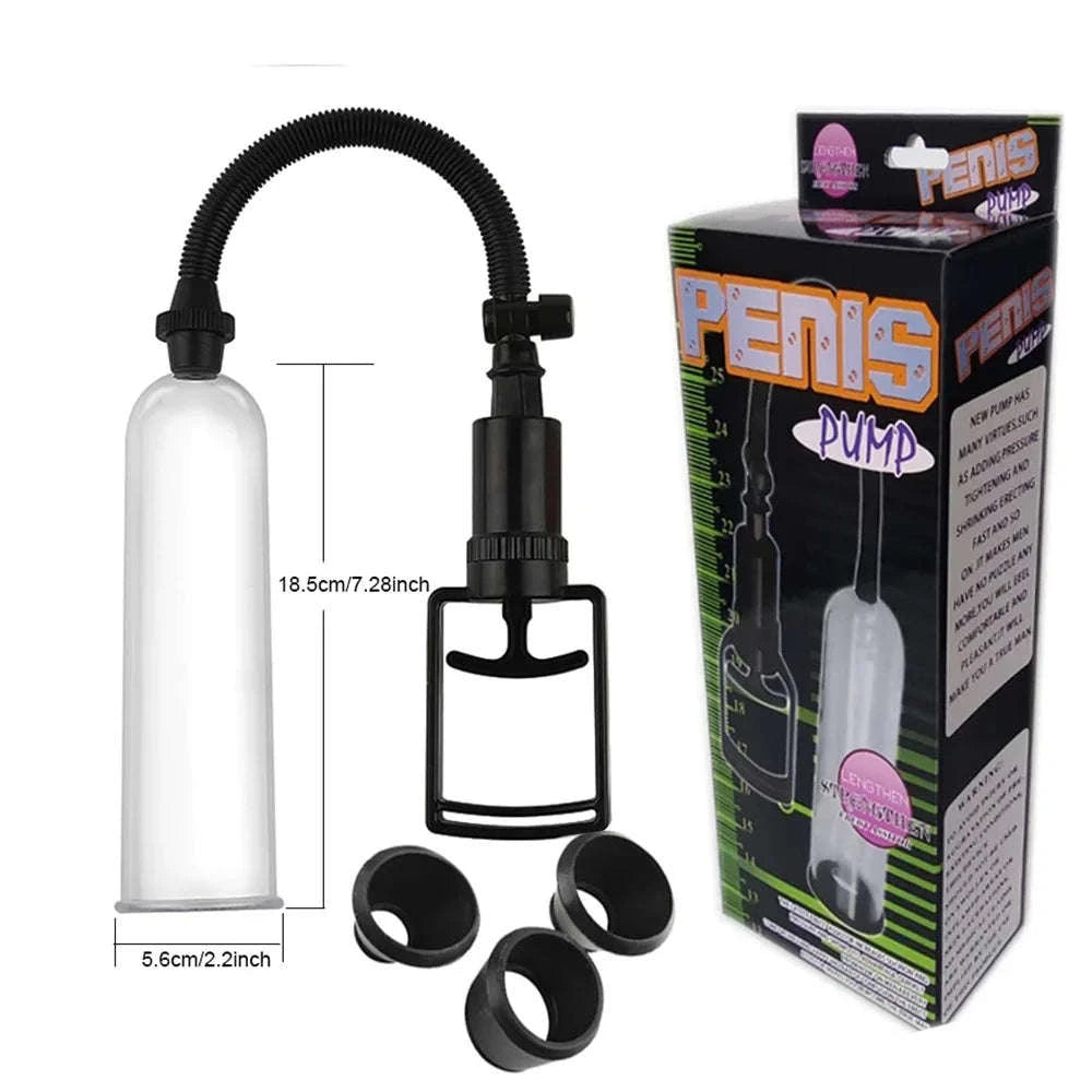 Penis Pump Vacuum Extender for Enhanced Confidence-Pump with Vaginal