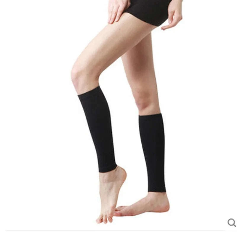 Performance Athletic Compression Calf Sleeves for Training-YS001-355-BU / One Size