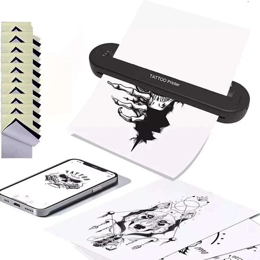 Peripage A40 Mini Portable Thermal Printer-With 15paper