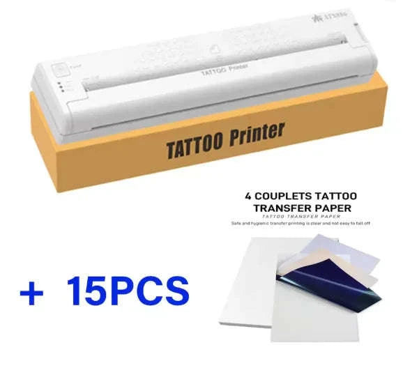 Peripage A40 Mini Portable Thermal Printer-With 15paper