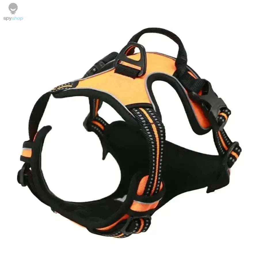 Personalized Adjustable Dog Vest Harness for Secure Walks-Black / S / CHINA