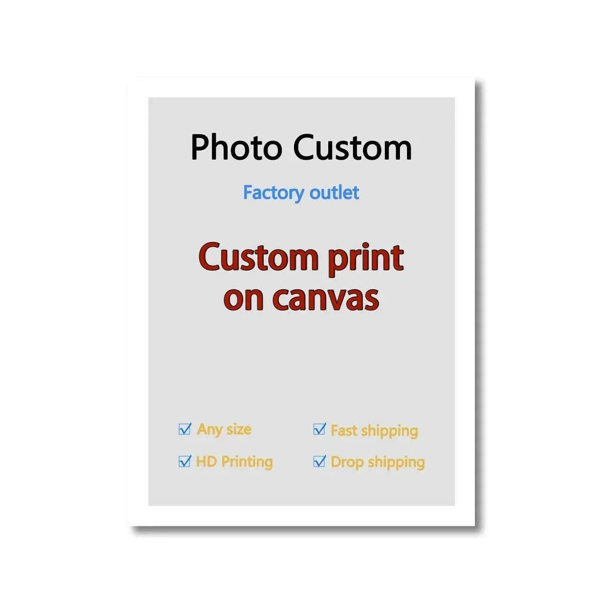 Personalized Canvas Print from Your Photo for Meaningful Wall Art-