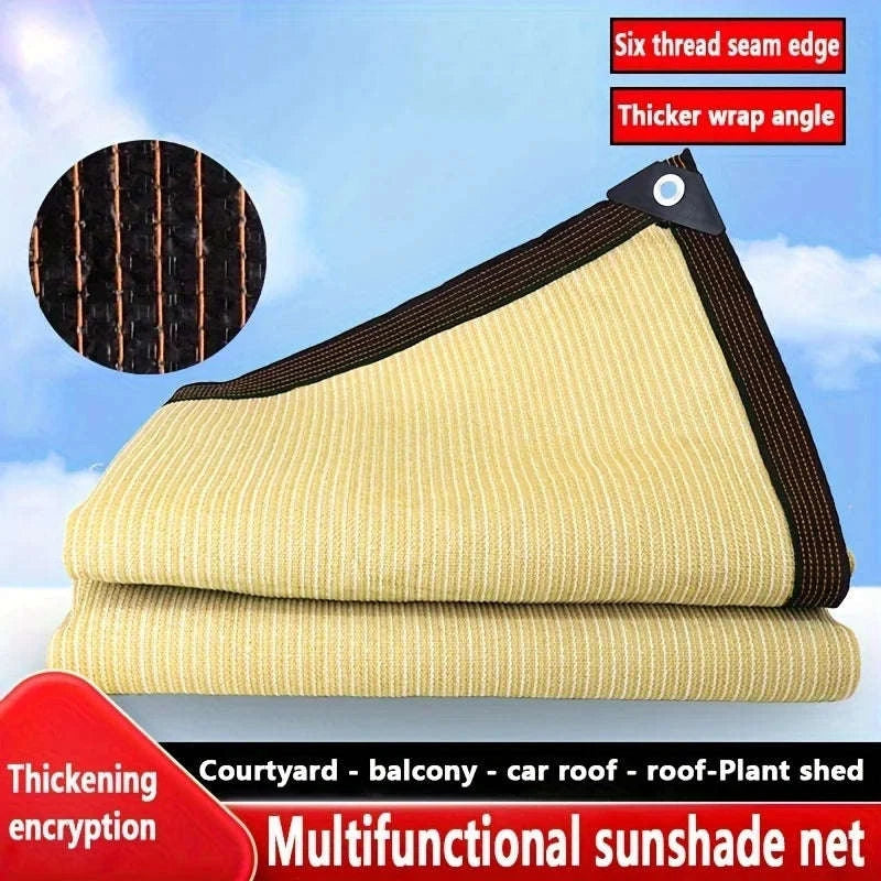 Pet Area Sunshade Net with Thickened Weaving and Durable Fixing Devices-3*4M / United States