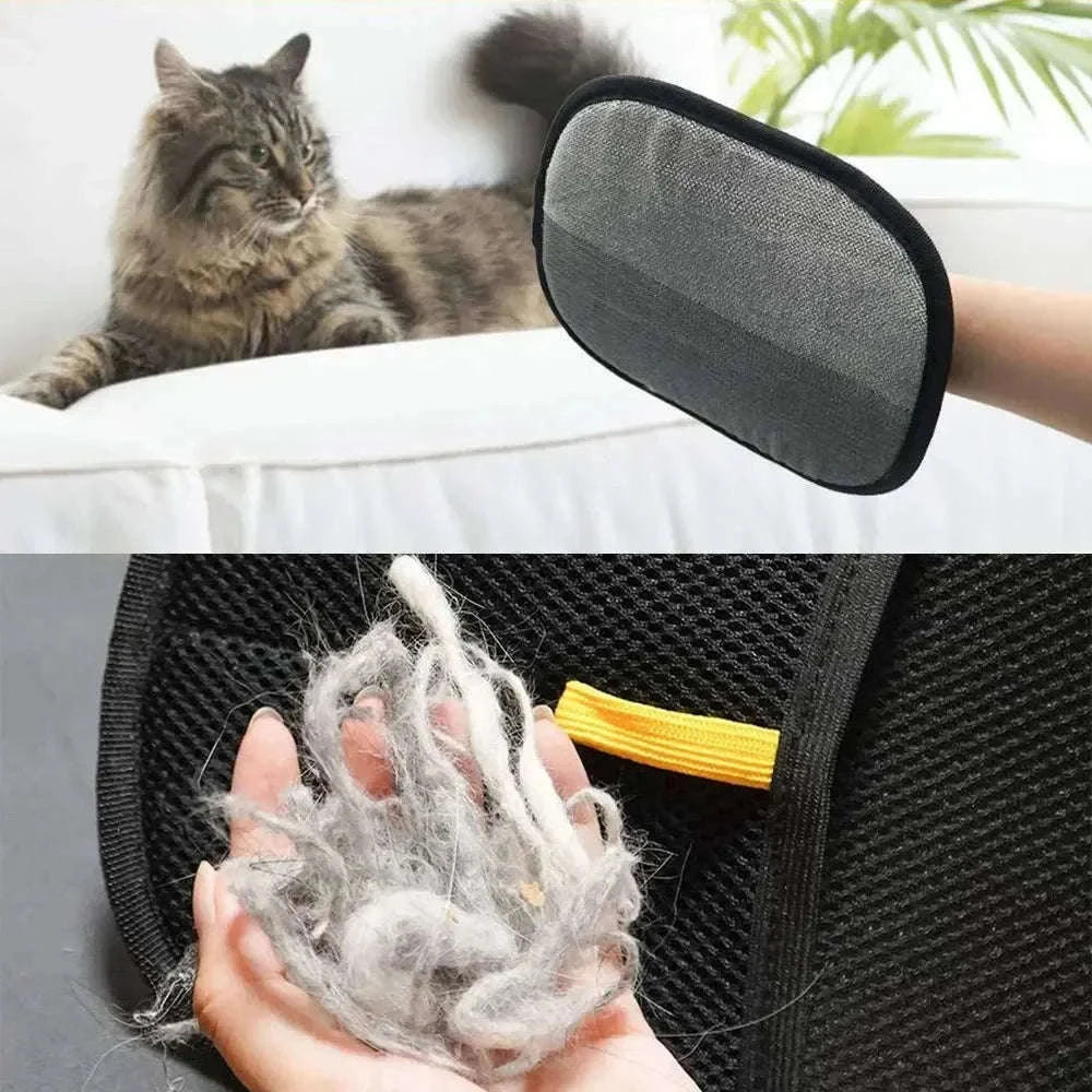 Pet Grooming Gloves for Easy Fur Removal and Gentle Massage-5PCS