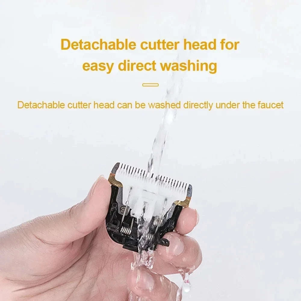 Pet Hair Clipper & Trimmer for Dogs and Cats-Gold