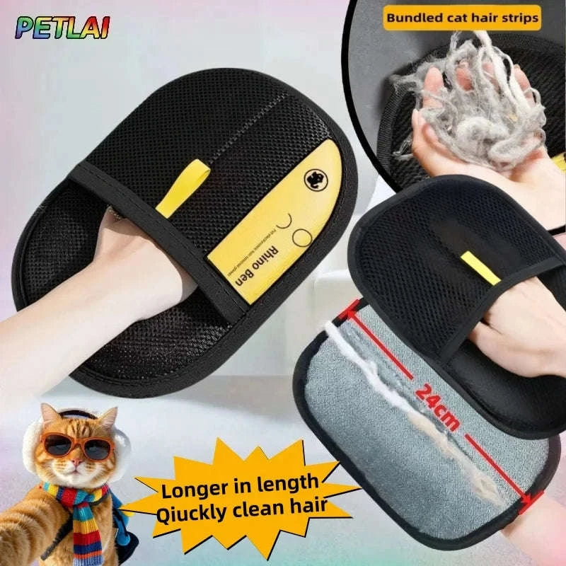Pet Hair Removal Gloves for Cats and Dogs-Basic