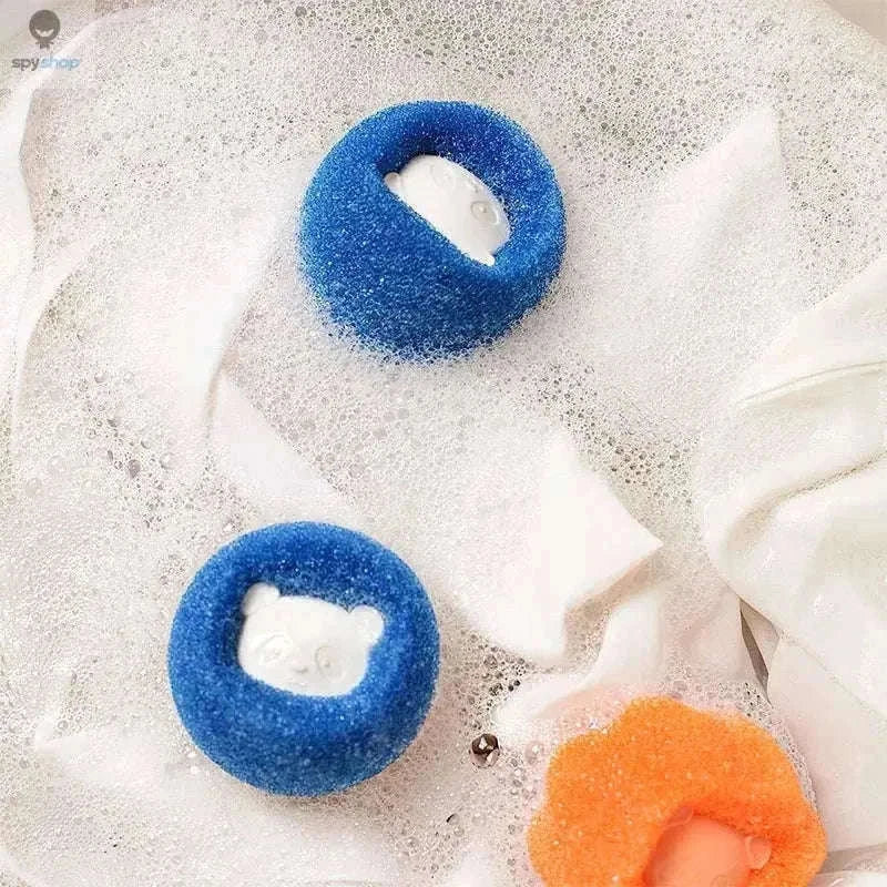 Pet Hair Remover Laundry Balls for Cleaner Clothes-Blue-3PC / 58x58x5mm