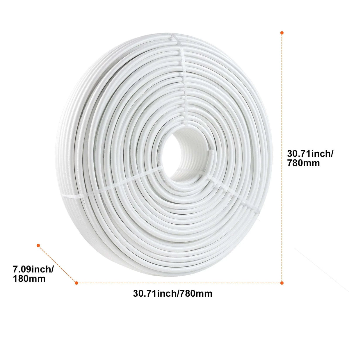 PEX-AL-PEX Tube 984 ft 5/8 in Radiant Heat Floor Plumbing Pipe-984ft / france