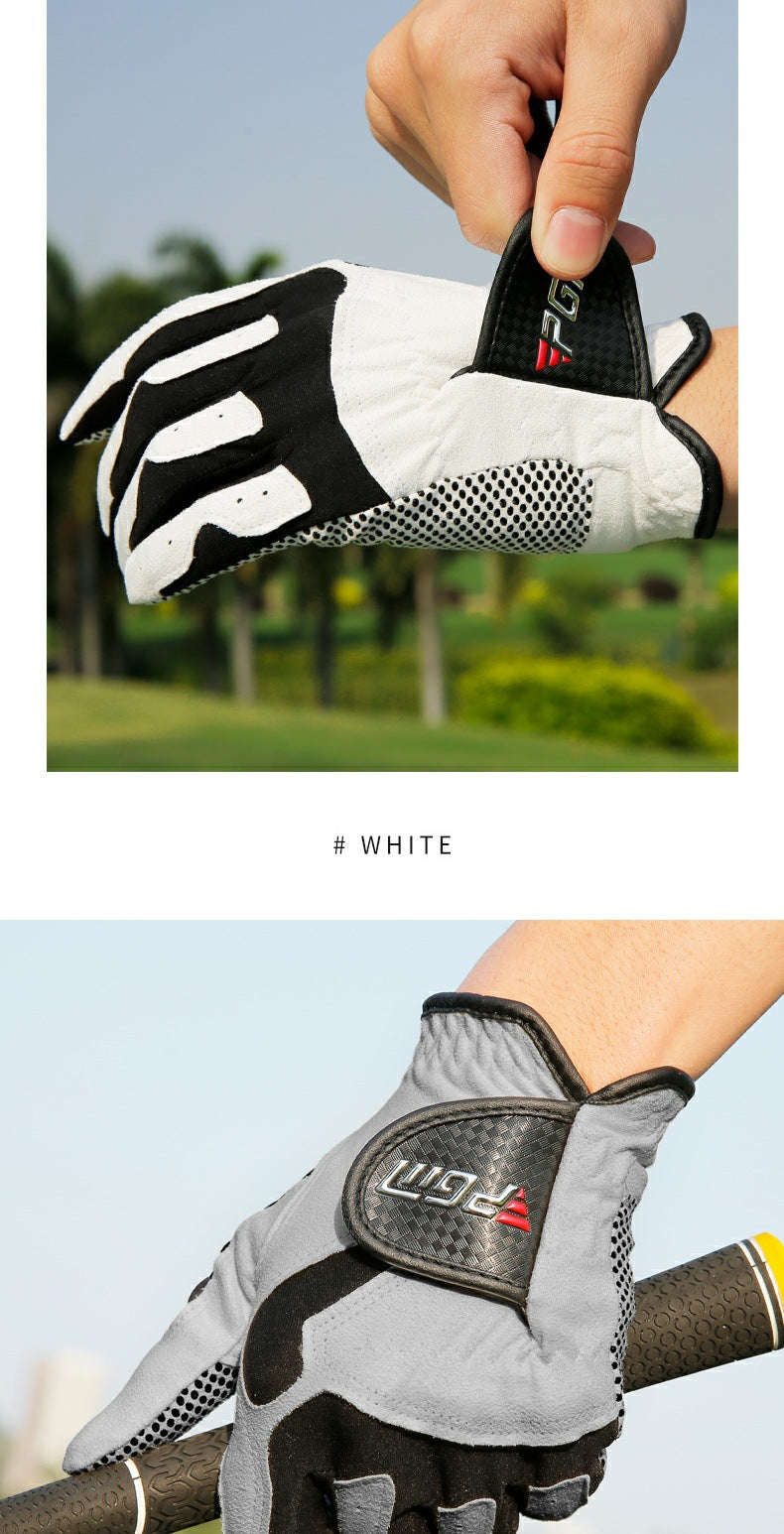 PGM Professional Golf Gloves-grey-left hand-1pcs / 23