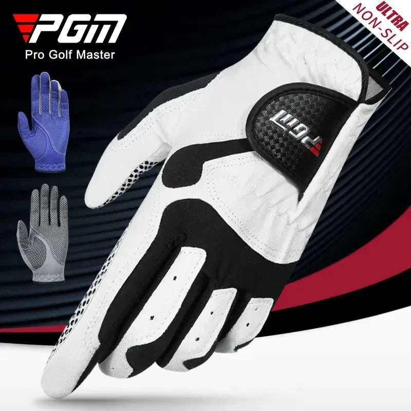 PGM Professional Golf Gloves-grey-left hand-1pcs / 23