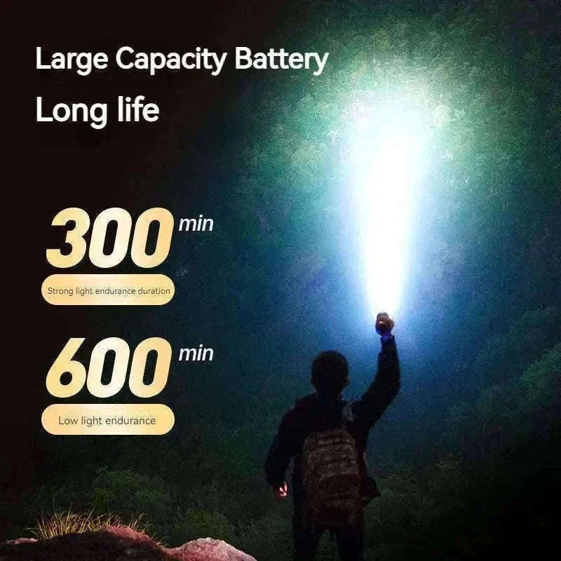 Philips EDC Rechargeable LED Flashlight for Everyday Carry-BLACK / S / black|Fixed Focus|18650