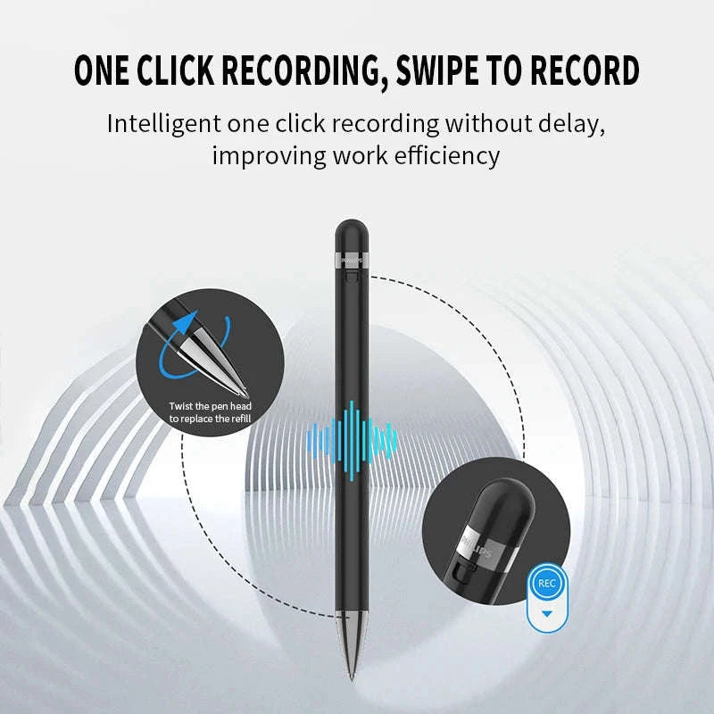 Philips VTR5900 Professional Recording Pen Voice Recorder 16GB 32GB-With Bluetooth / China Mainland / 16 GB
