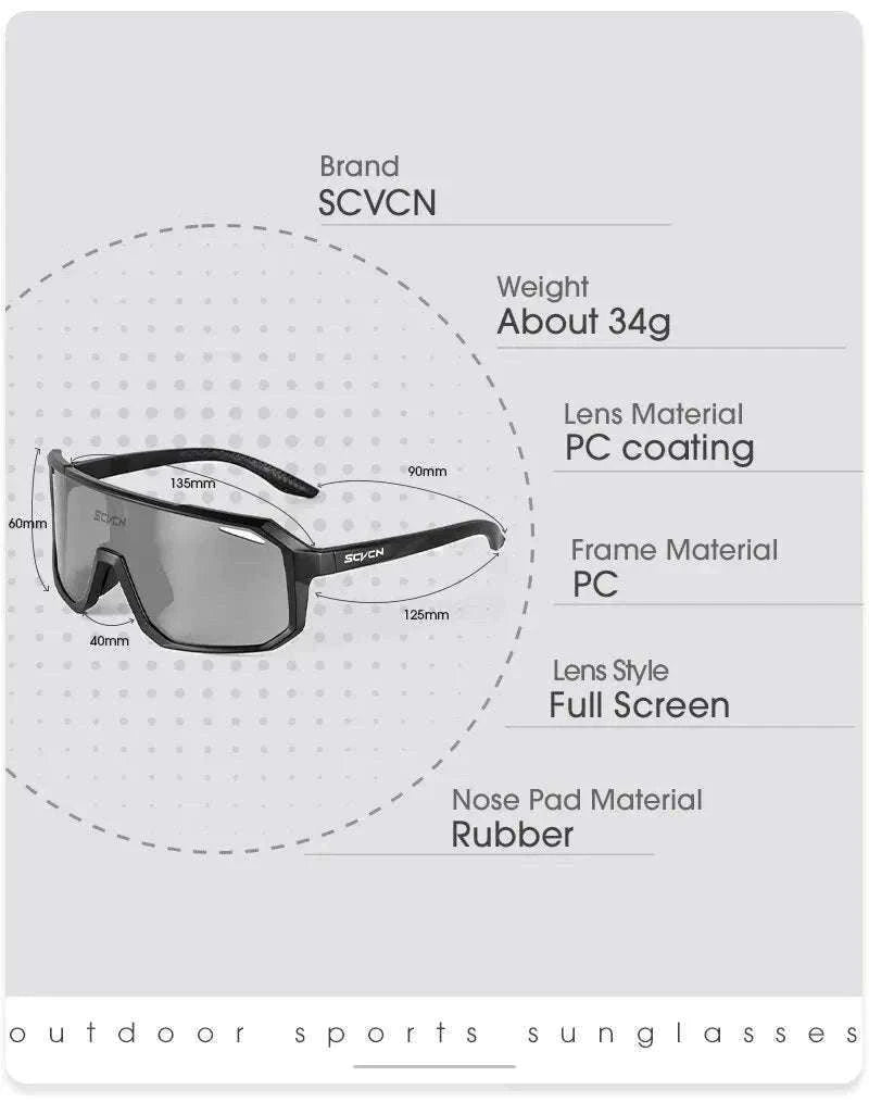 Photochromic Cycling Glasses for Adaptive Outdoor Riding-DZ-S62-PH-08
