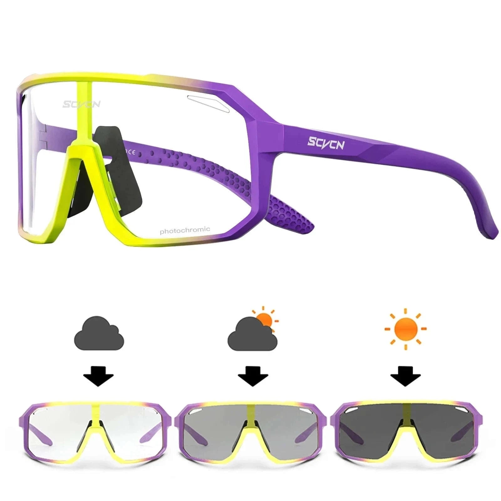 Photochromic Cycling Glasses for Adaptive Outdoor Riding-DZ-S62-PH-08