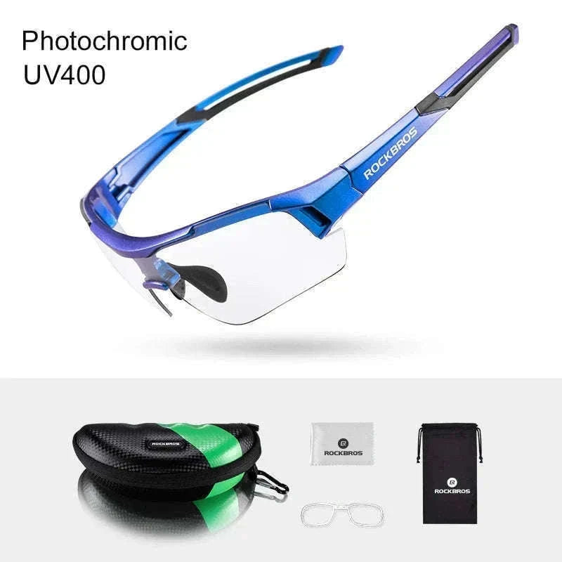 Photochromic Cycling Sunglasses with UV400 Protection-10113 / Photochromic