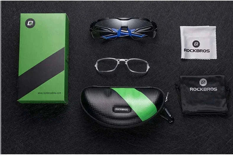 Photochromic Cycling Sunglasses with UV400 Protection-10113 / Photochromic
