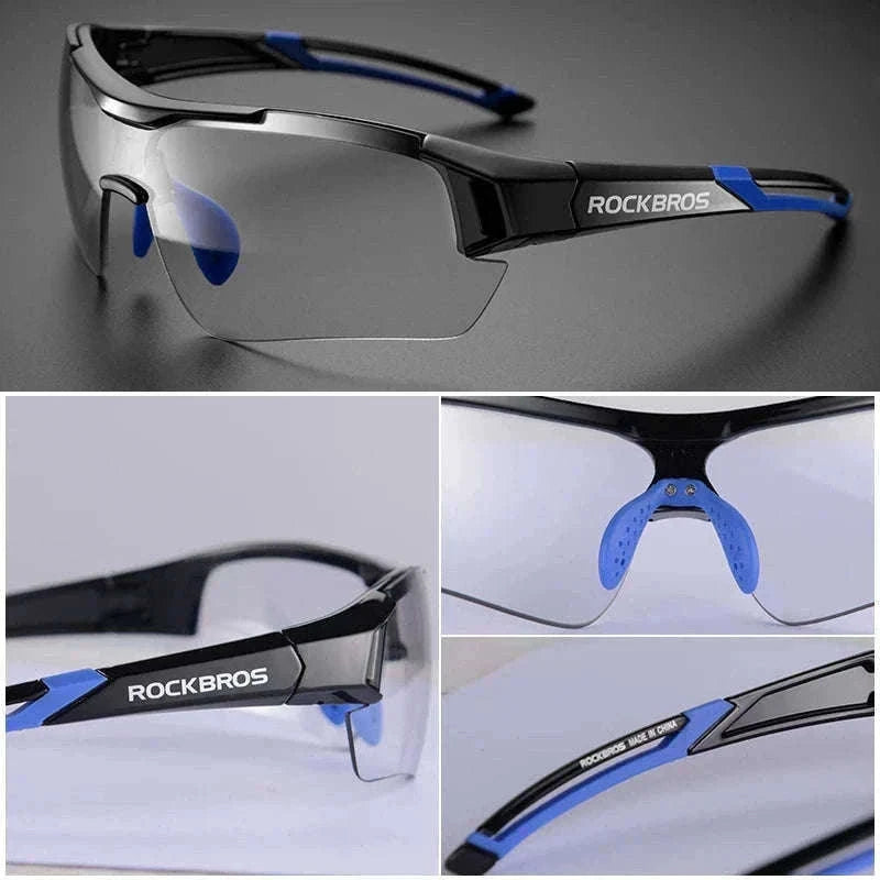 Photochromic Cycling Sunglasses with UV400 Protection-10113 / Photochromic
