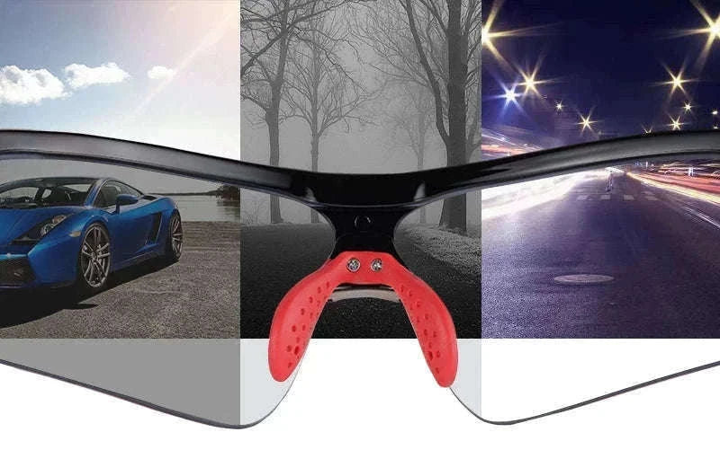 Photochromic Cycling Sunglasses with UV400 Protection-10113 / Photochromic