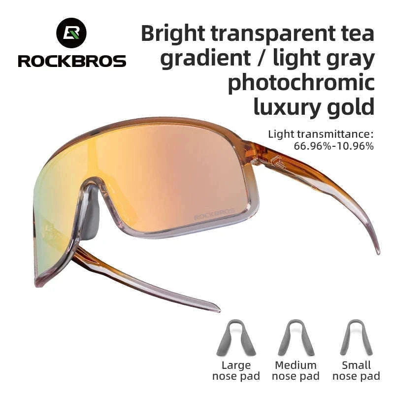 Photochromic MTB Cycling Glasses with UV400 Protection-SP350-02 / Photochromic