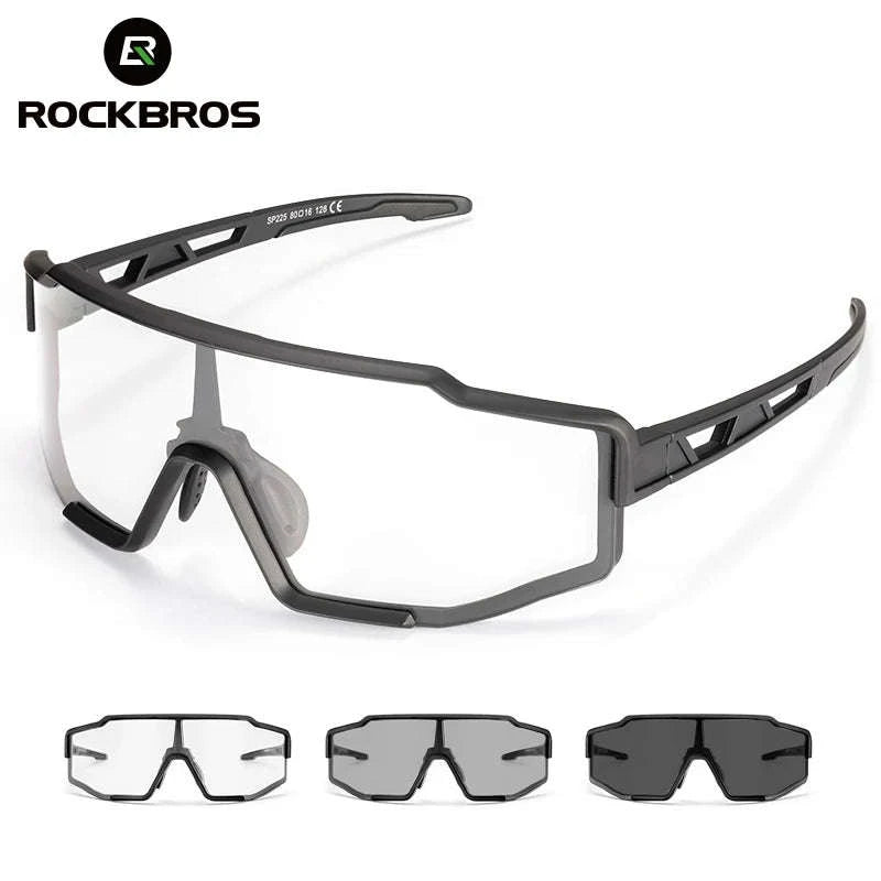 Photochromic & Polarized Cycling Glasses for Road and MTB Riding-SP225BL photochromic