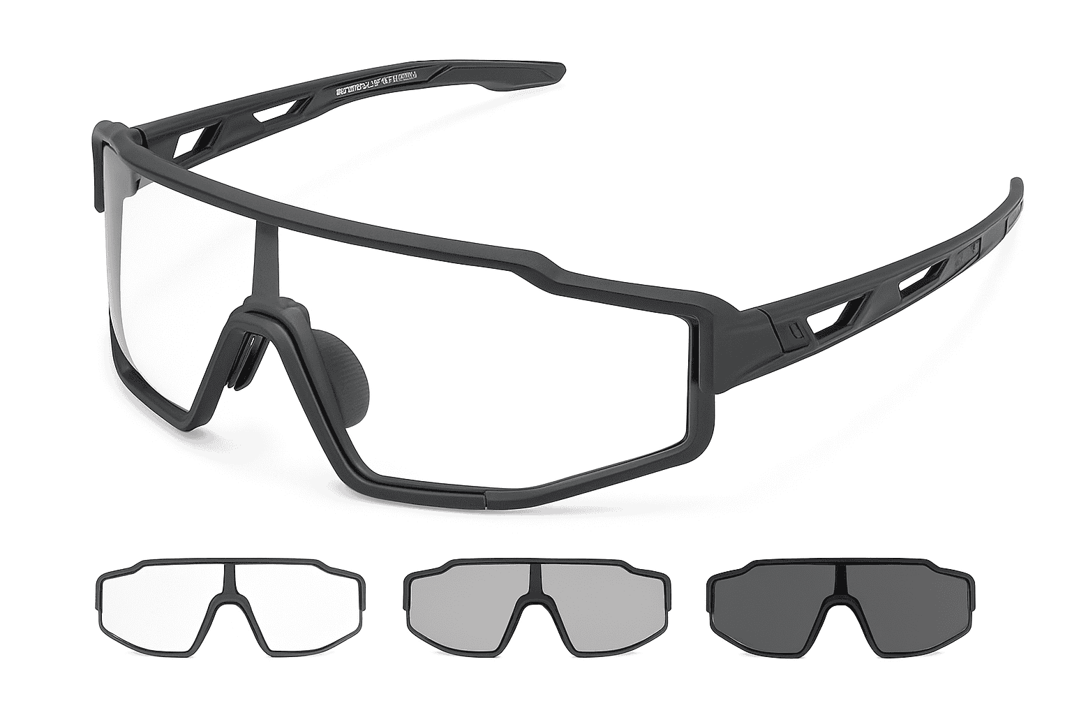 Photochromic & Polarized Cycling Glasses for Road and MTB Riding-SP225BL photochromic