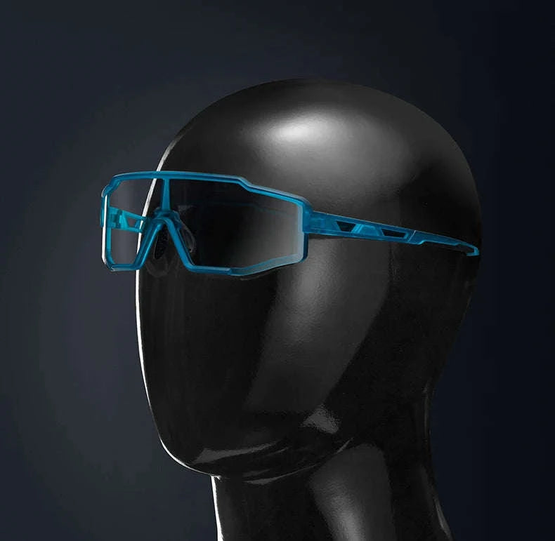 Photochromic & Polarized Cycling Glasses for Road and MTB Riding-SP225BL photochromic