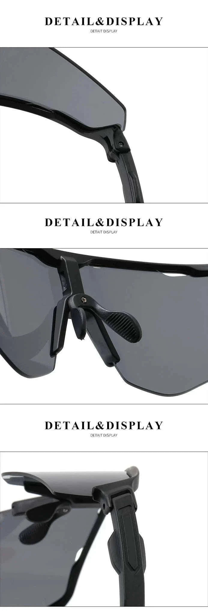 Photochromic Polarized Driving Sunglasses Anti-Glare UV Protection-Non-Photochromic C