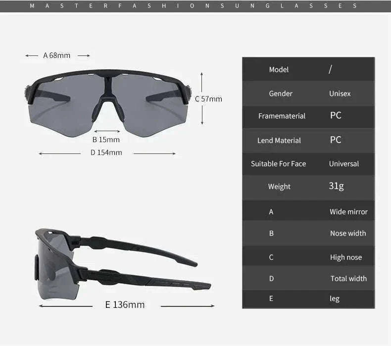 Photochromic Polarized Driving Sunglasses Anti-Glare UV Protection-Non-Photochromic C