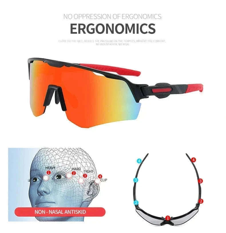 Photochromic Polarized Driving Sunglasses Anti-Glare UV Protection-Non-Photochromic C