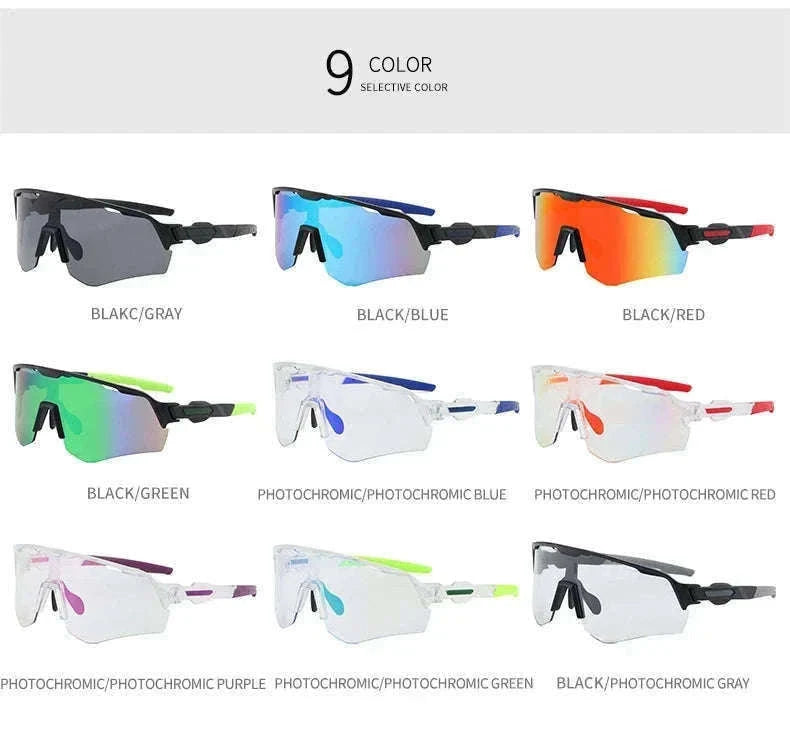 Photochromic Polarized Driving Sunglasses Anti-Glare UV Protection-Non-Photochromic C