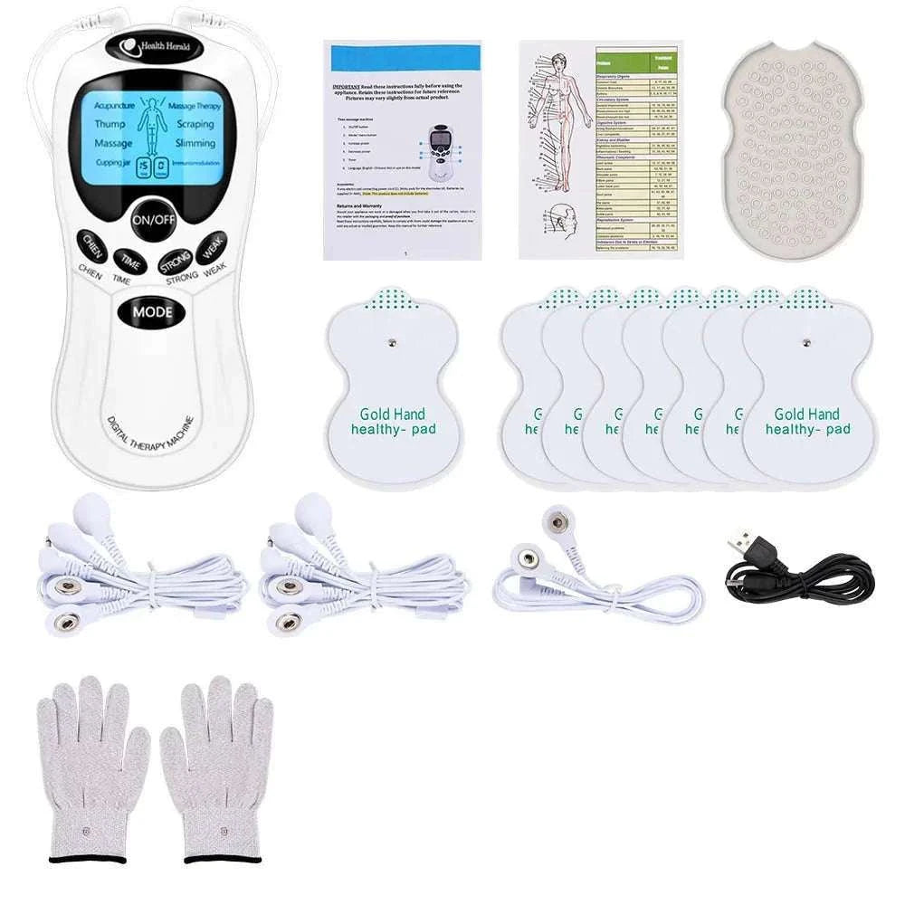 Physiotherapy TENS Muscle Stimulator Digital Therapy Device-Type 7