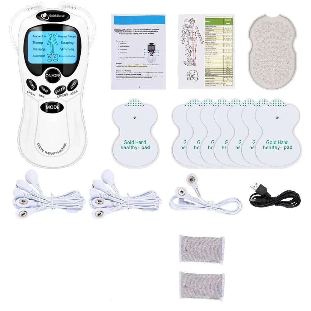Physiotherapy TENS Muscle Stimulator Digital Therapy Device-Type 7