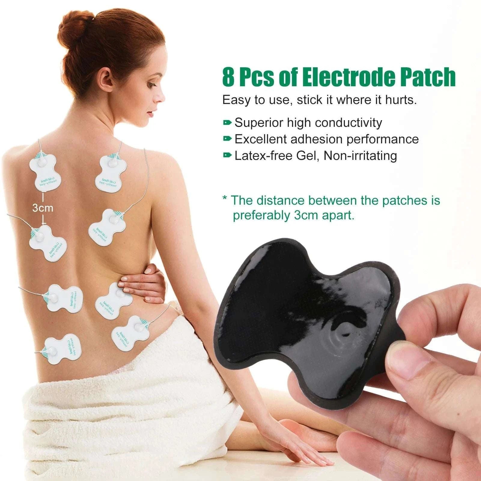 Physiotherapy TENS Muscle Stimulator Digital Therapy Device-Type 7