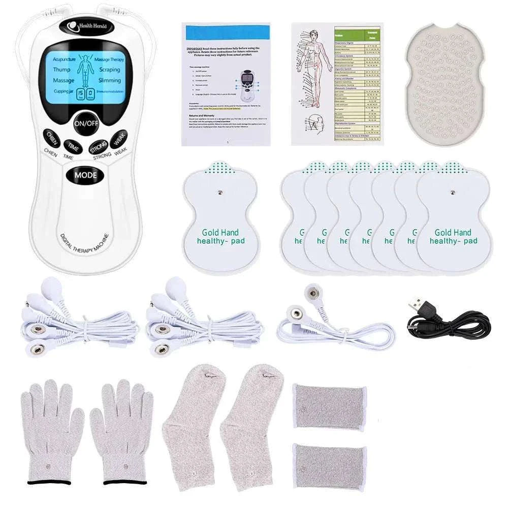 Physiotherapy TENS Muscle Stimulator Digital Therapy Device-Type 7
